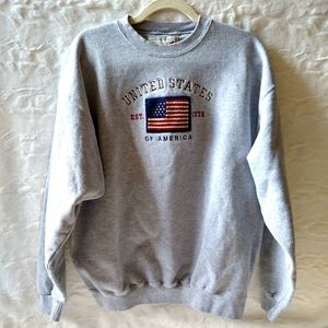 Vintage Oarsman United States of America crew neck sweatshirt